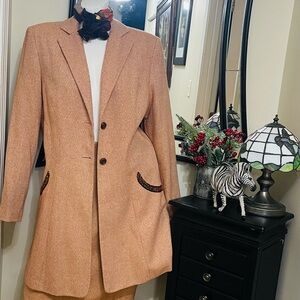 Bill Blass Tan Women's Blazer and skirt